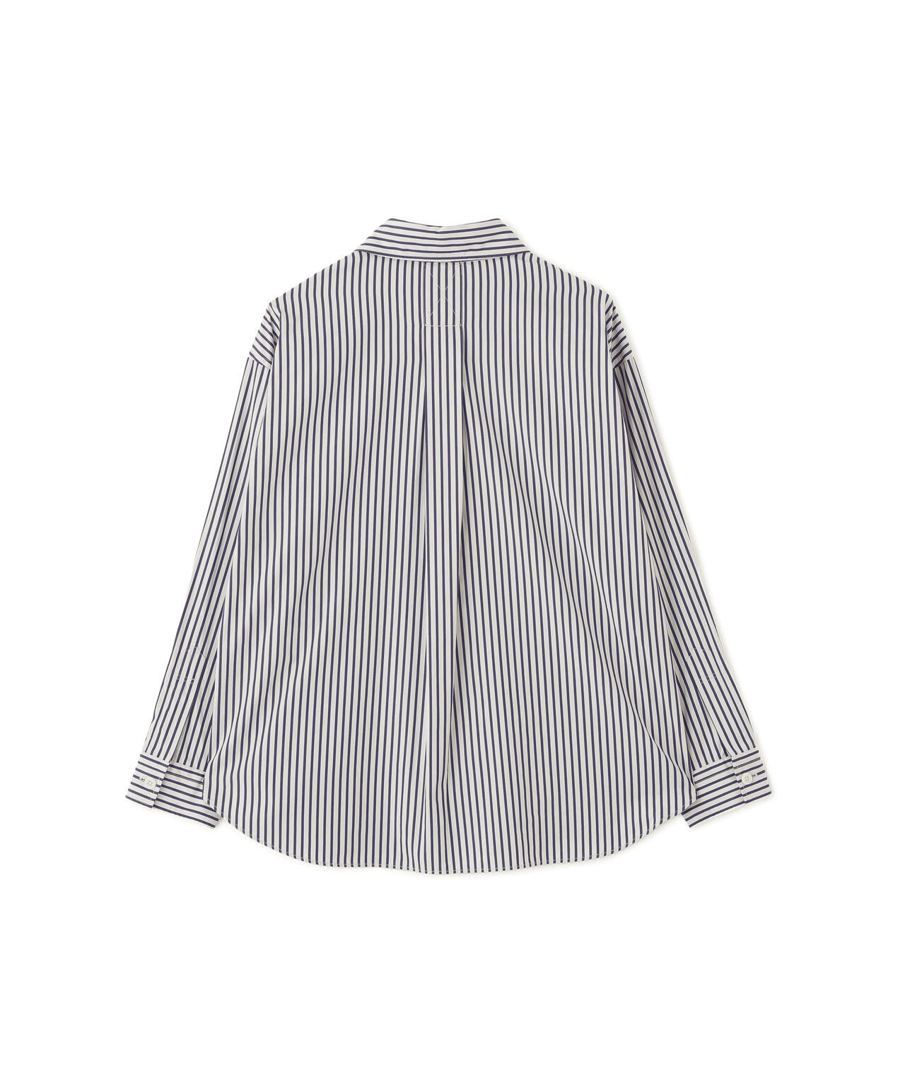 VINTAGE COMPACT COTTON STRIPE SHIRT