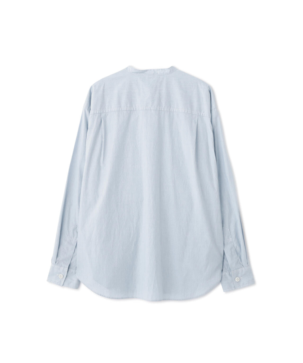 WORN COTTON HAIRLINE STRIPE SHIRT