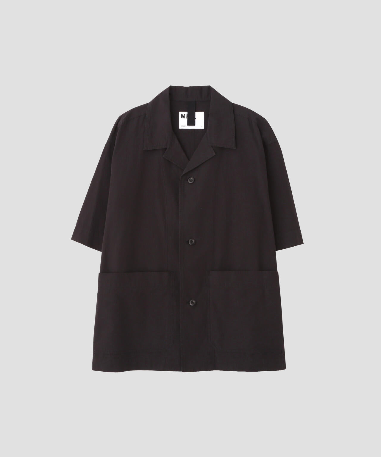 SANDED COTTON LINEN SHIRT