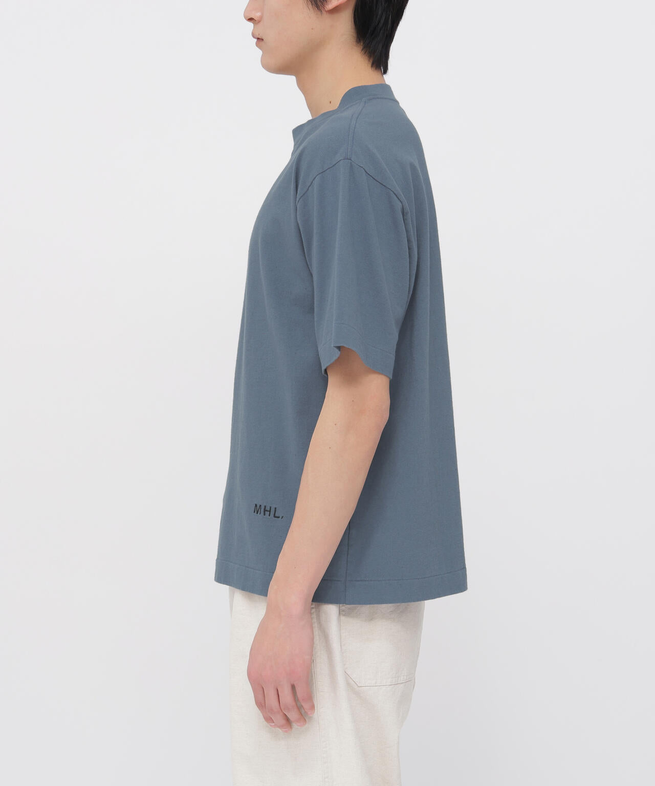 UPCYCLED COTTON JERSEY TOP
