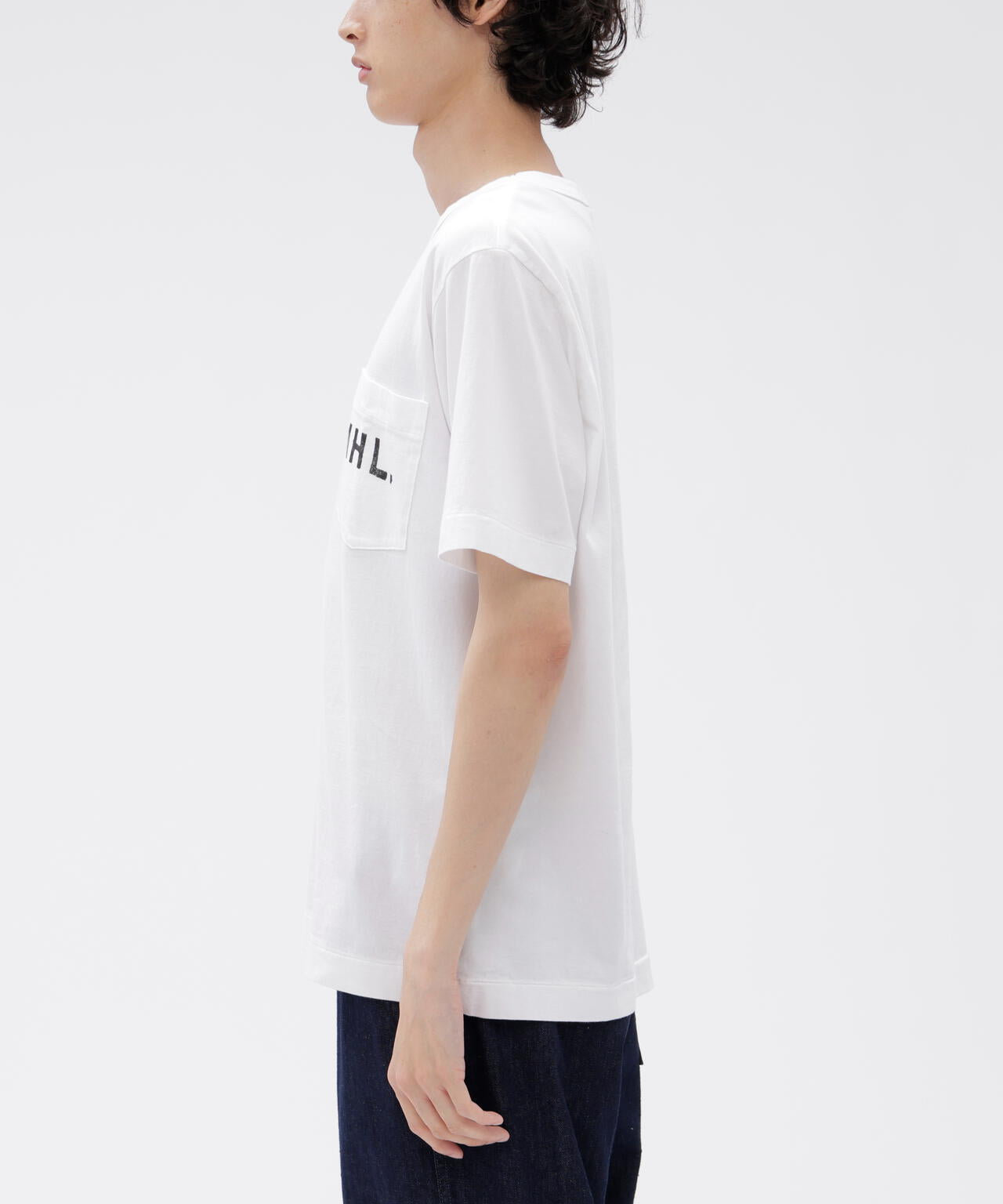 PRINTED COTTON JERSEY TOP