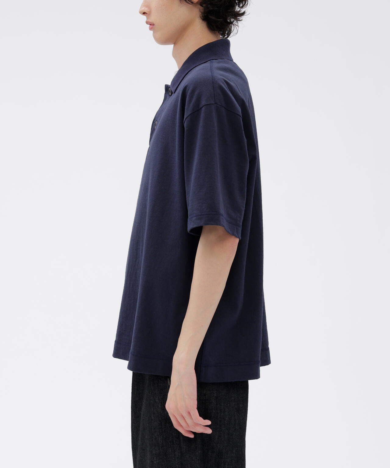 MARL COTTON JERSEY TOP