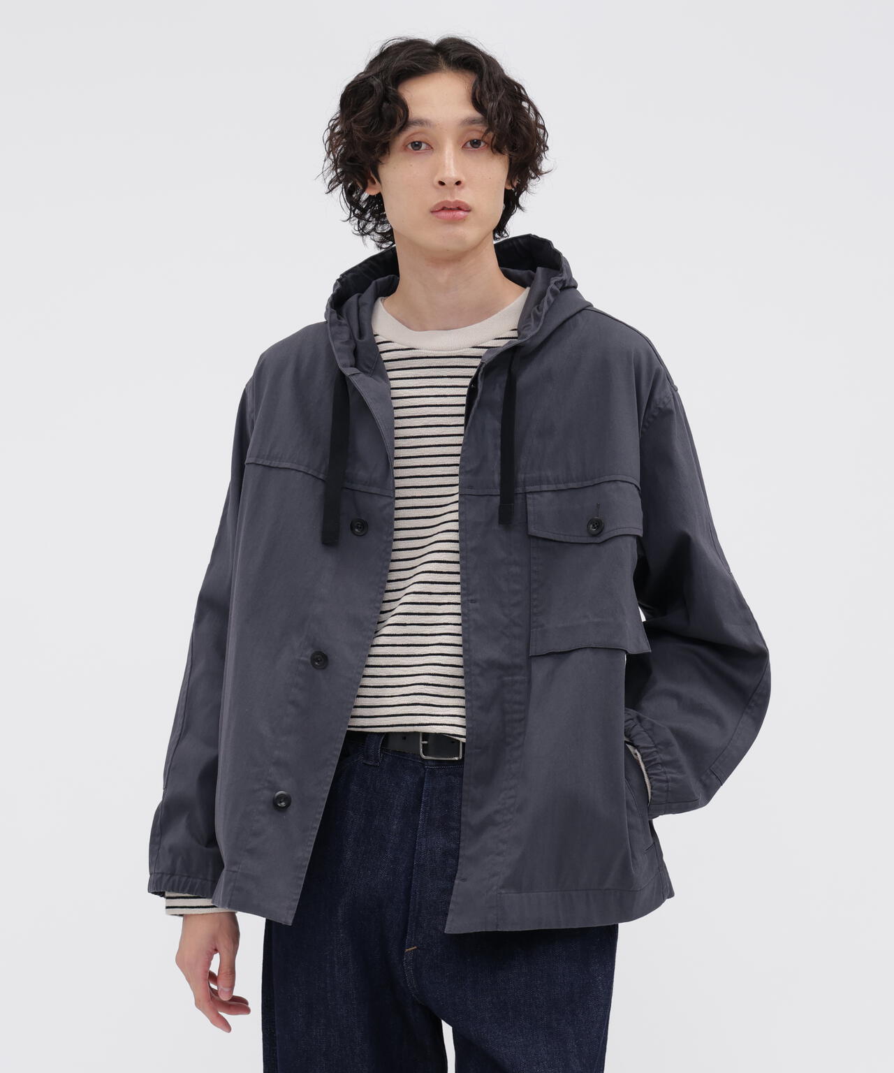UTILITY COTTON NYLON TWILL BLOUSON