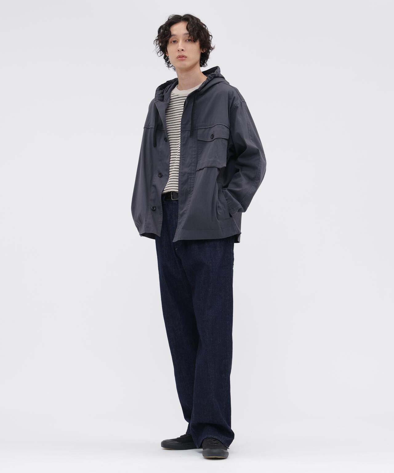 UTILITY COTTON NYLON TWILL BLOUSON