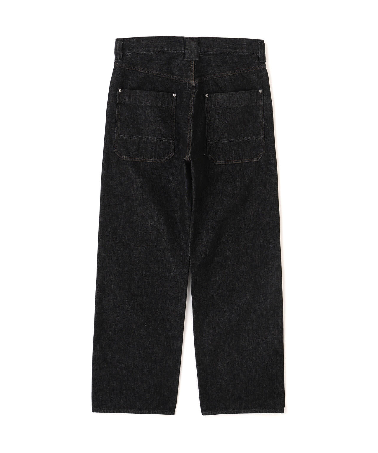 CANTON BLACK DENIM TROUSERS
