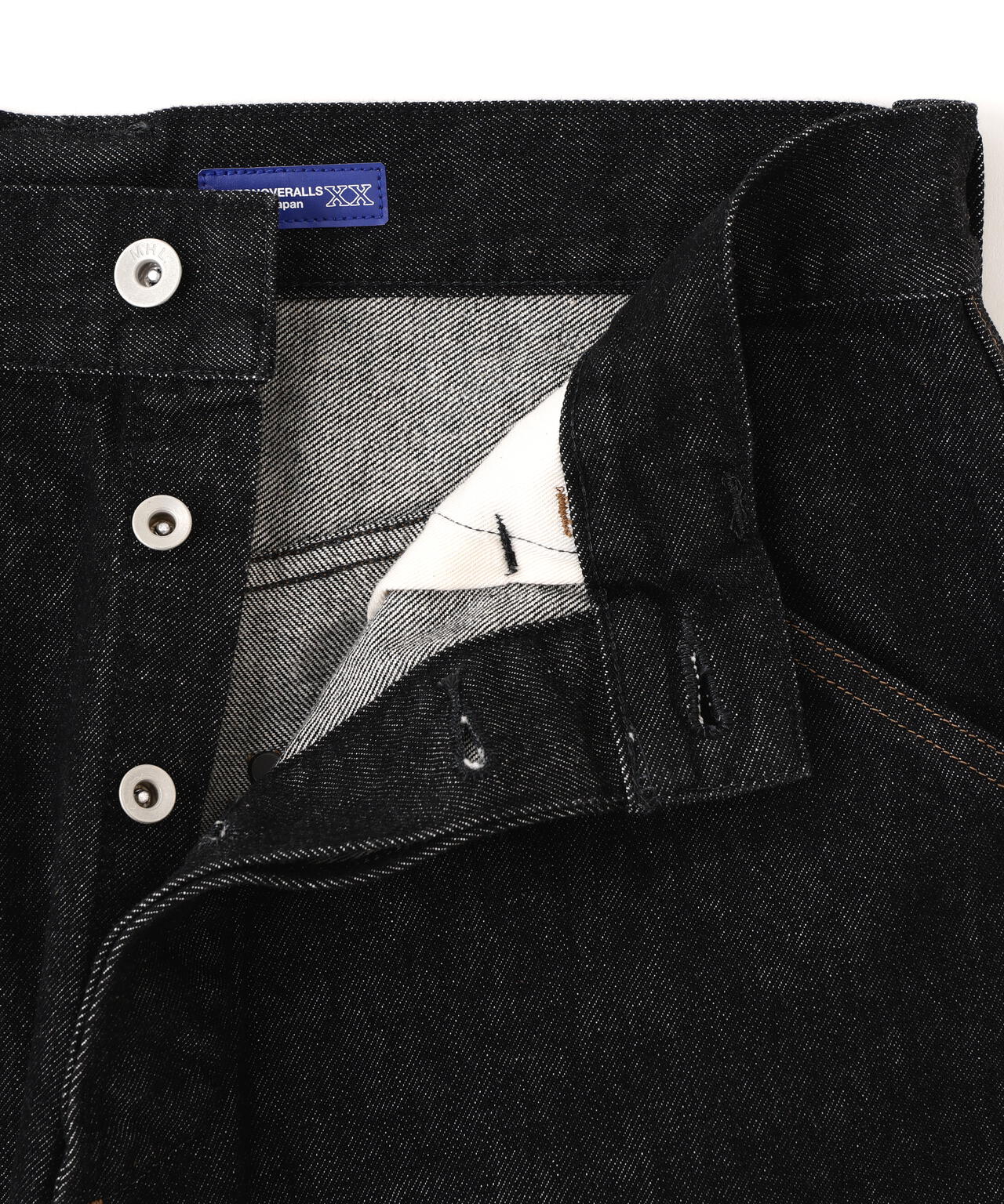 CANTON BLACK DENIM TROUSERS