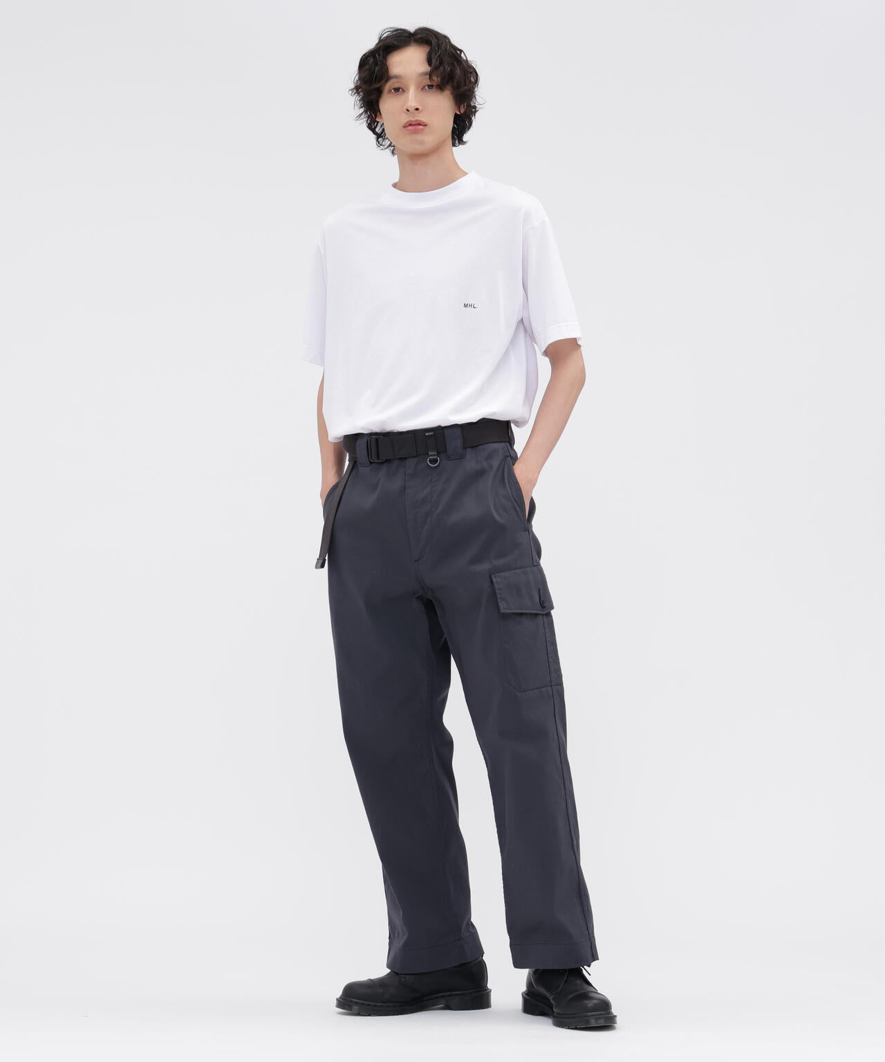 UTILITY COTTON NYLON TWILL TROUSERS