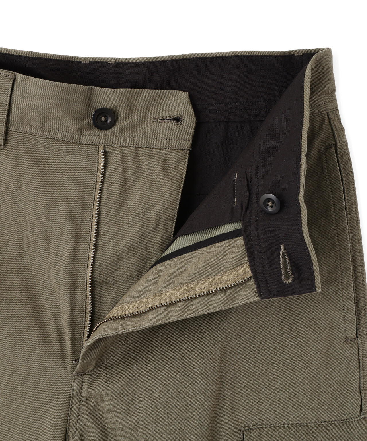 UTILITY COTTON NYLON TWILL TROUSERS