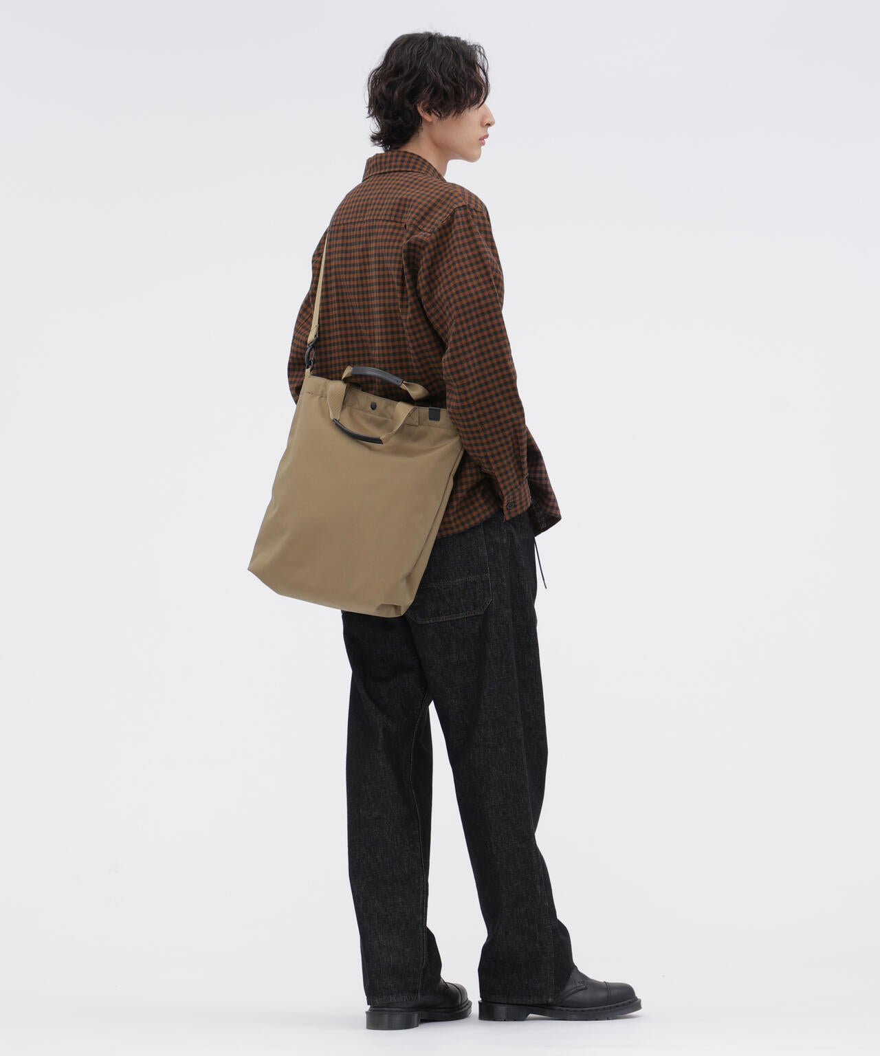 FADED LINEN COTTON PLAINWEAVE SHIRT