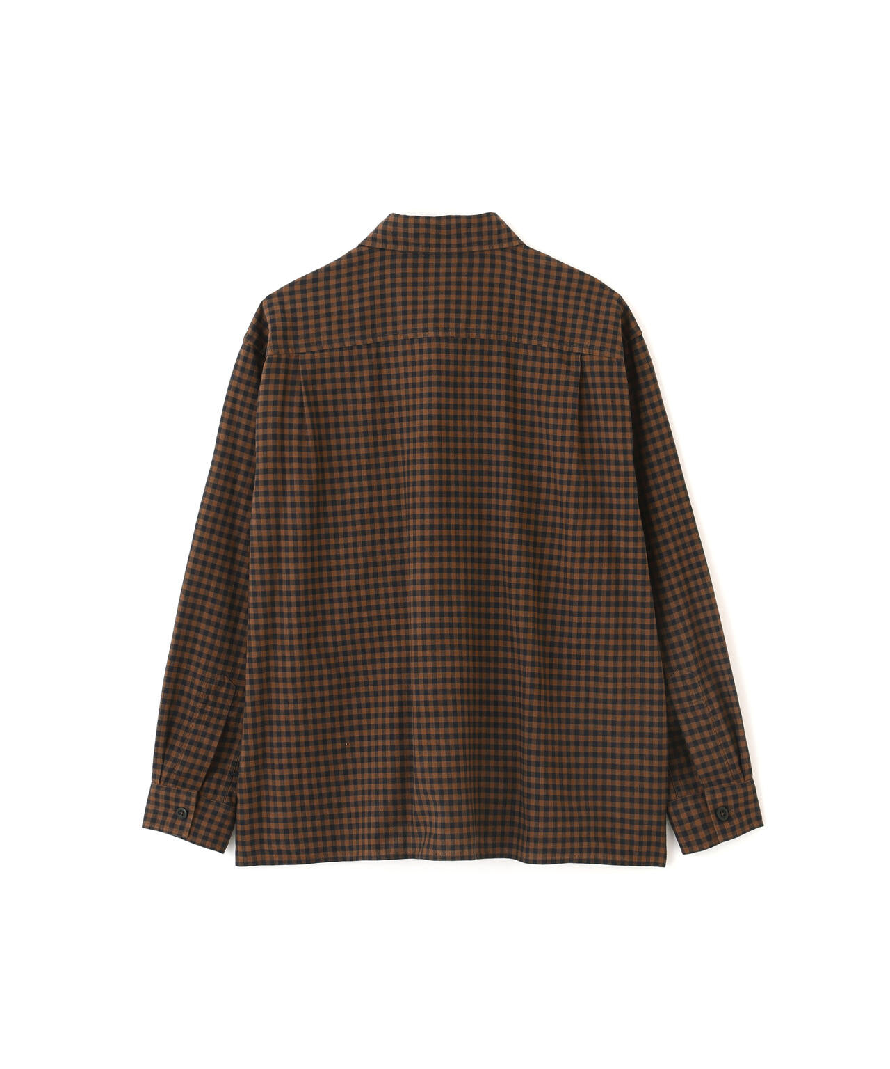 FADED LINEN COTTON PLAINWEAVE SHIRT
