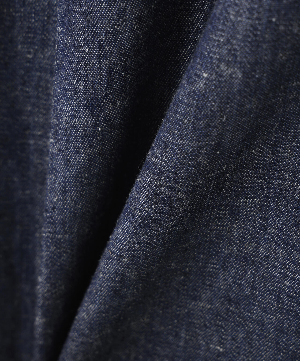 COTTON LINEN DENIM SHIRT