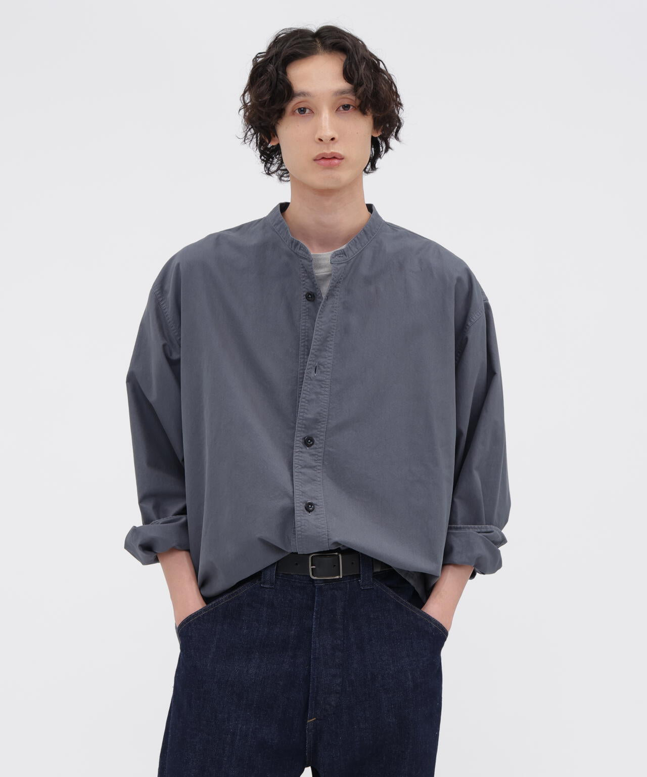 SOFT HOPSACK SHIRT
