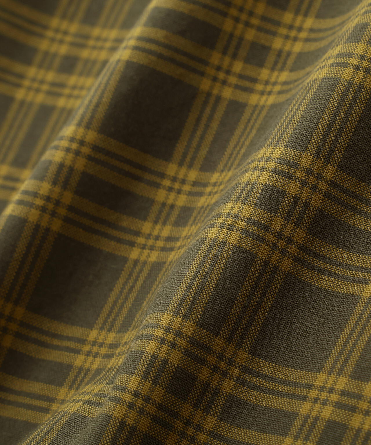 TONAL COTTON CHECK SHIRT