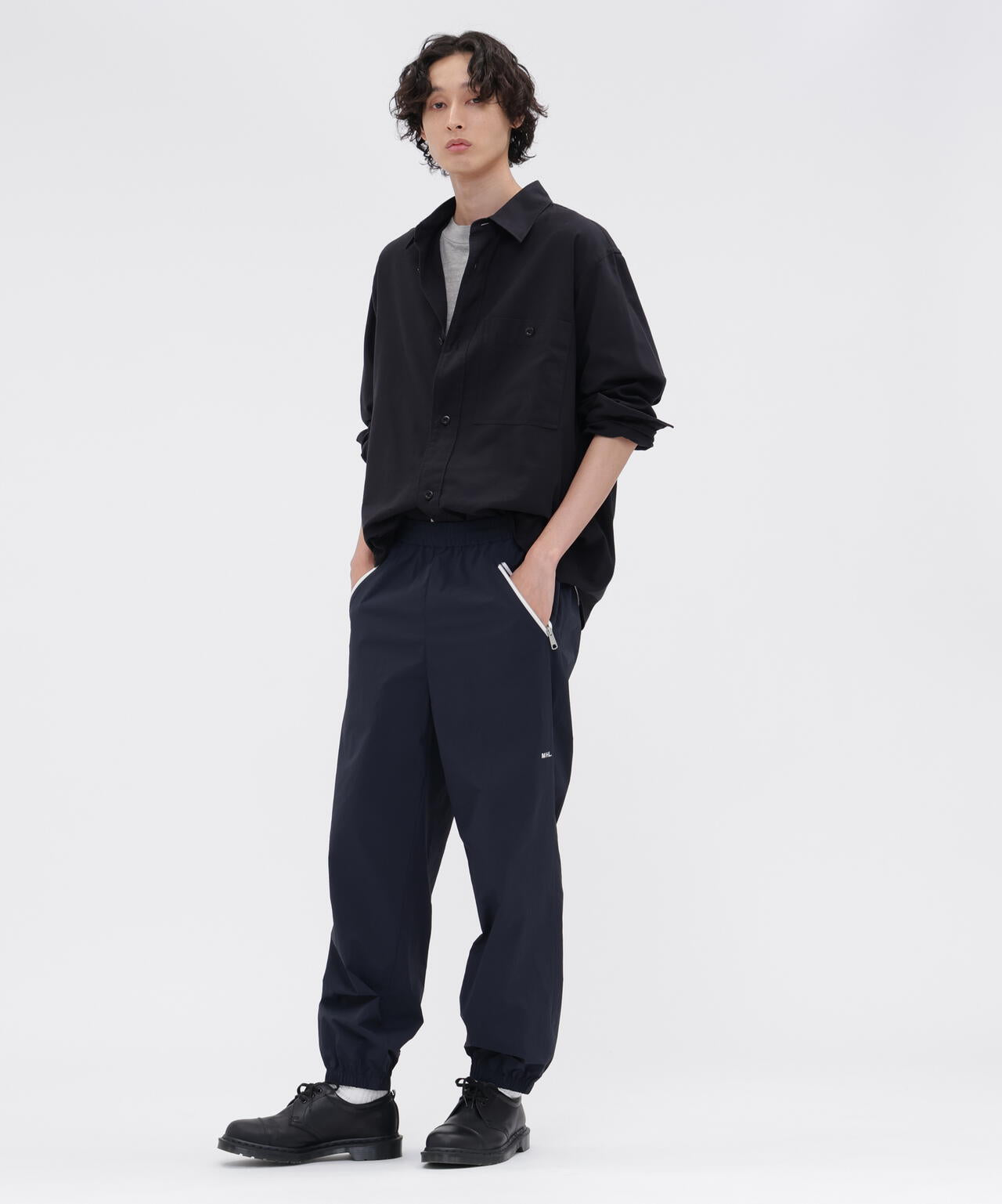 FINE COTTON WOOL TWILL SHIRT