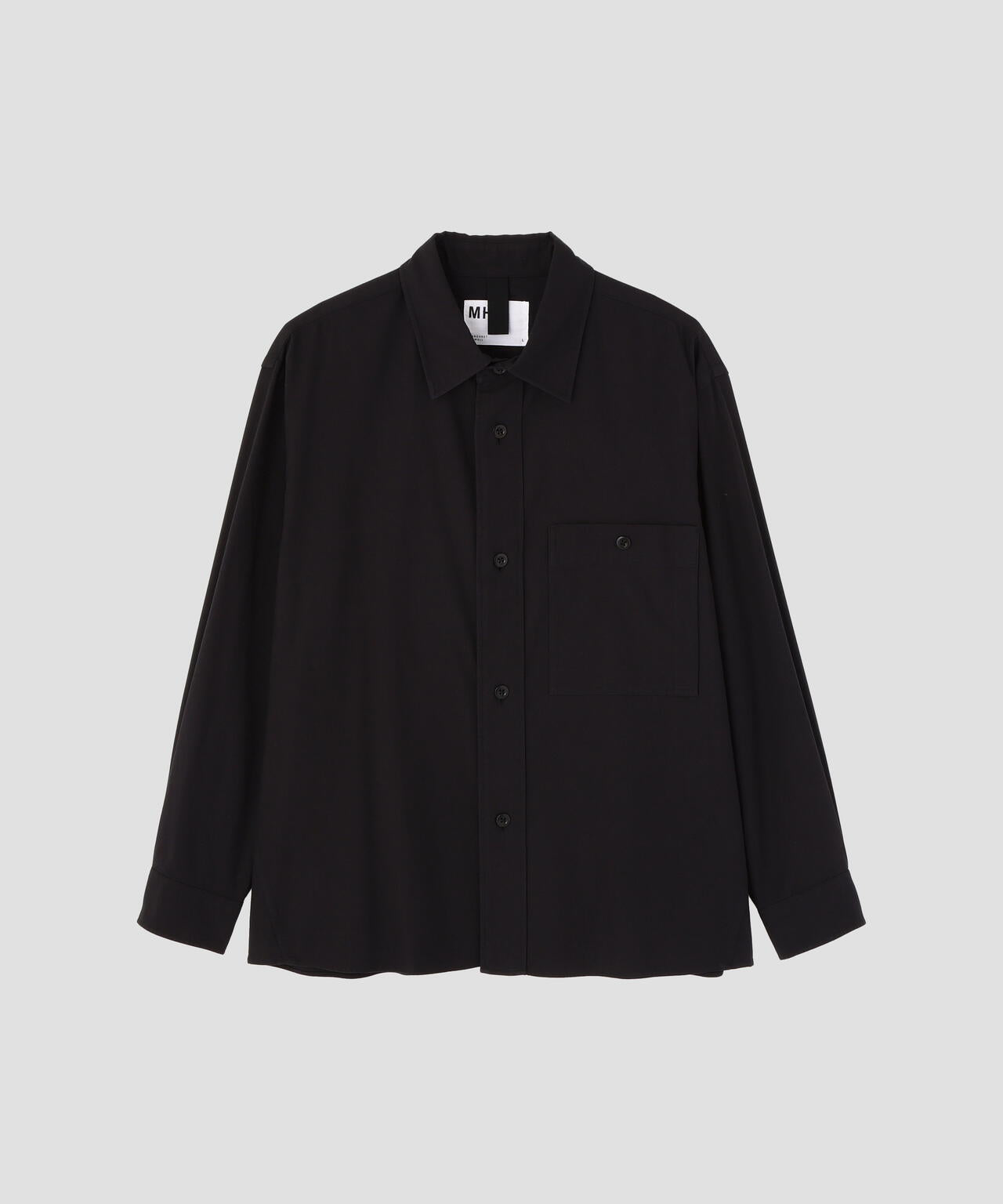 FINE COTTON WOOL TWILL SHIRT