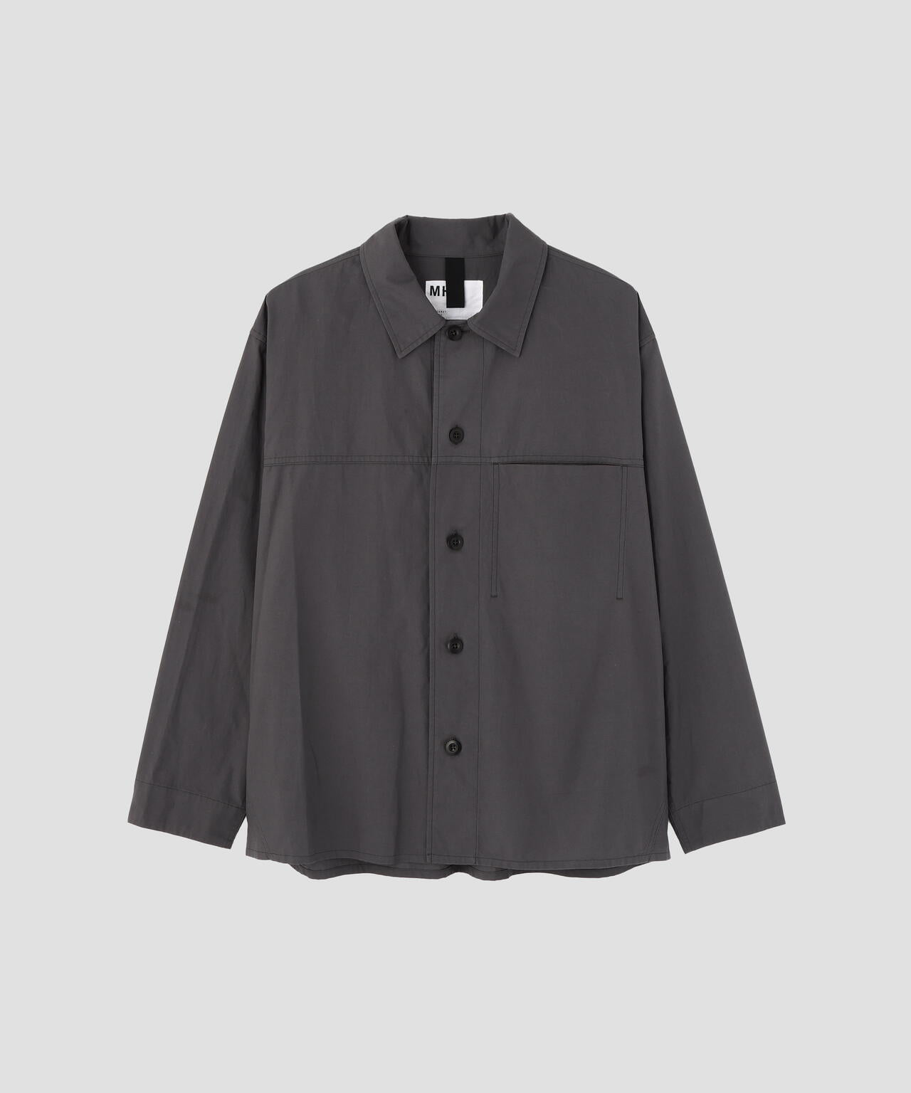 DRY COTTON LINEN PLAINWEAVE SHIRT
