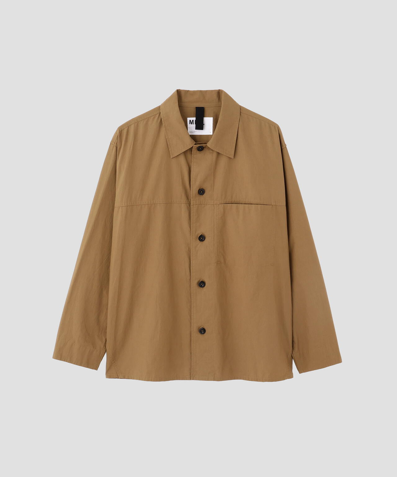 DRY COTTON LINEN PLAINWEAVE SHIRT