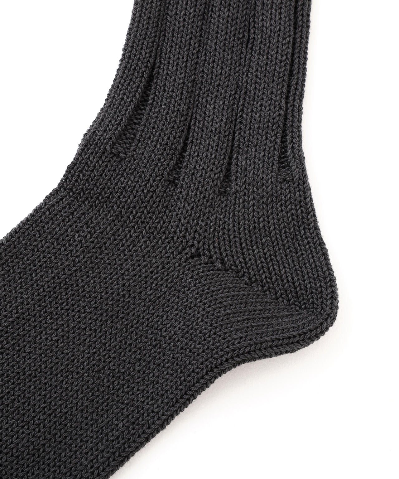 MEN TIPPED COTTON RIB SOCKS