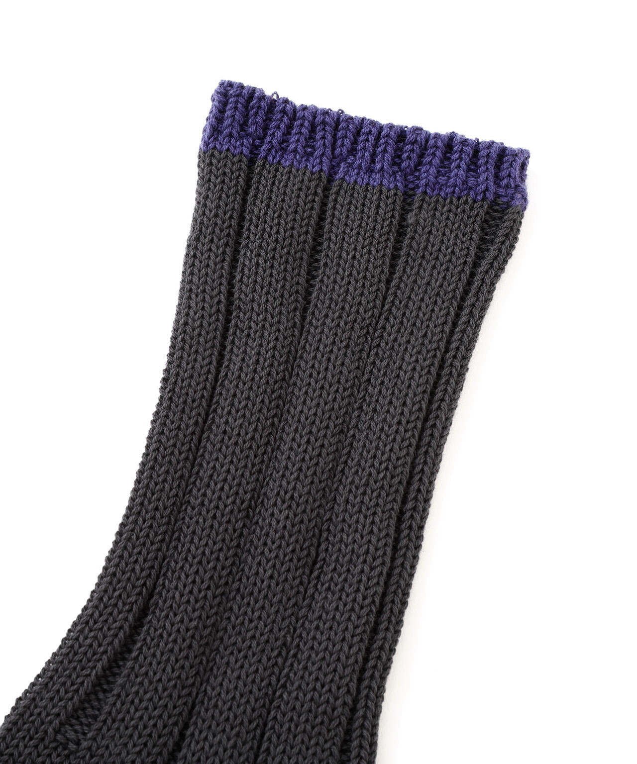 MEN TIPPED COTTON RIB SOCKS