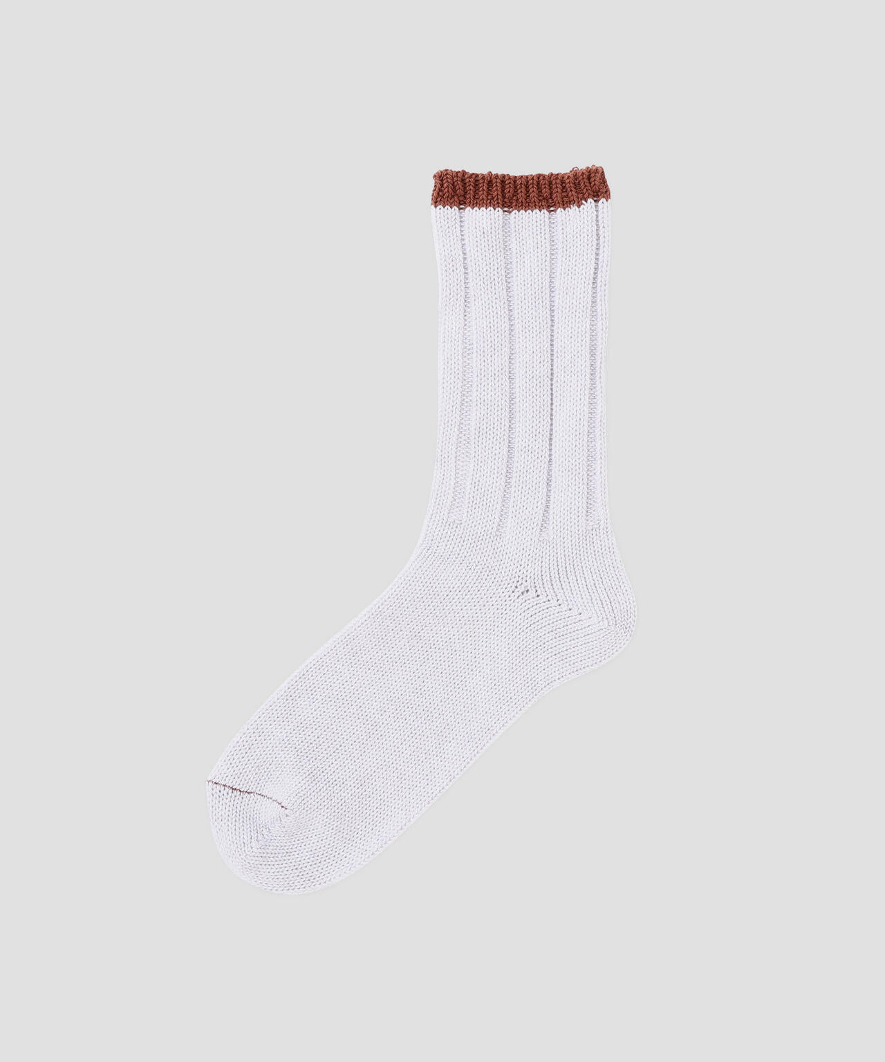 MEN TIPPED COTTON RIB SOCKS