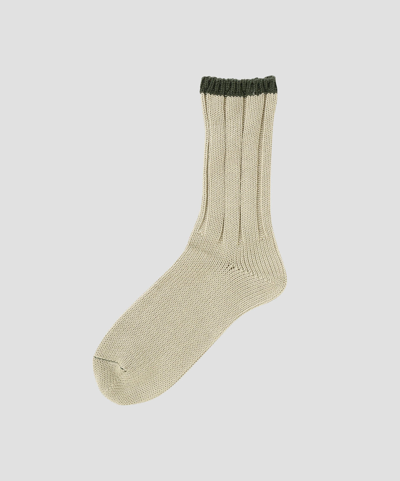 MEN TIPPED COTTON RIB SOCKS