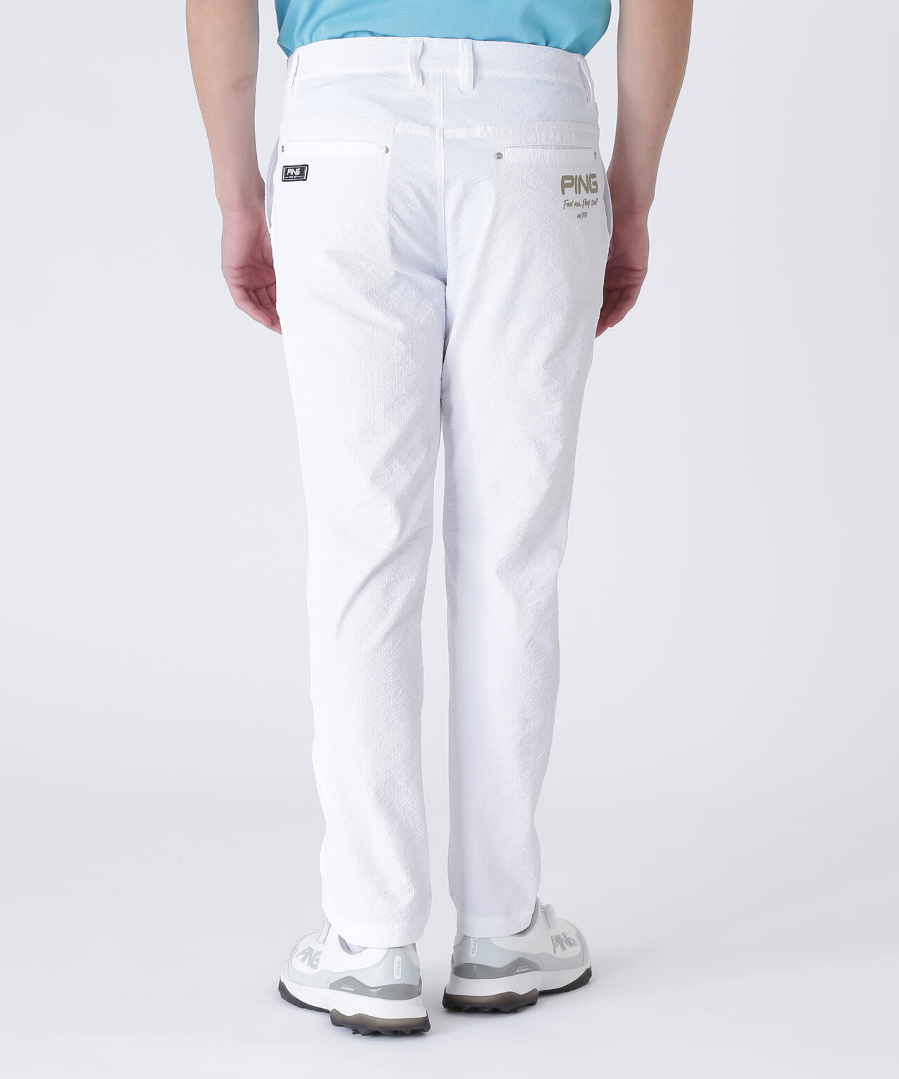【PING APPAREL】全方向ストレッチサッカーテーパードパンツ ＜NATIVE＞ (MENS)