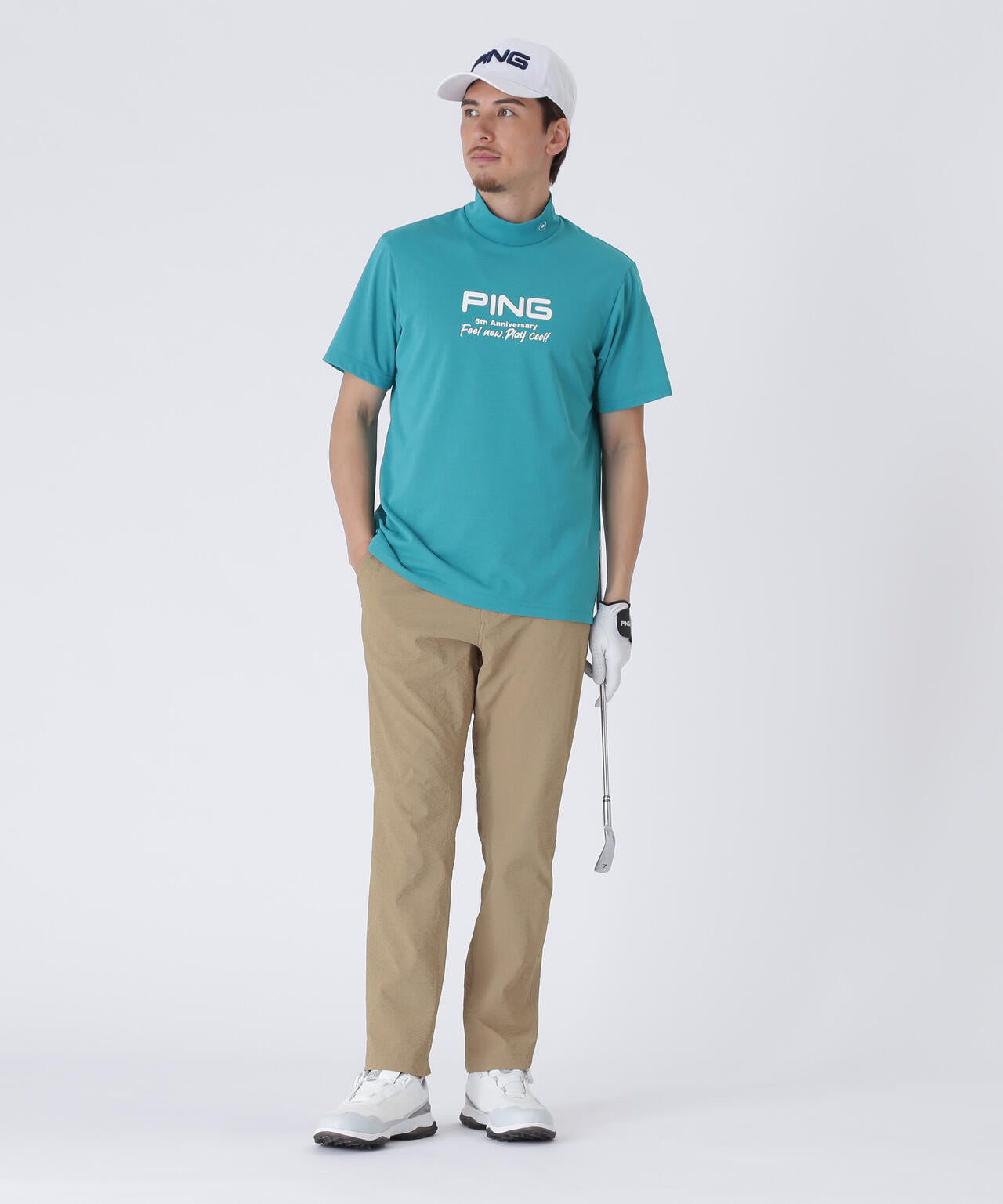 【PING APPAREL】全方向ストレッチサッカーテーパードパンツ ＜NATIVE＞ (MENS)