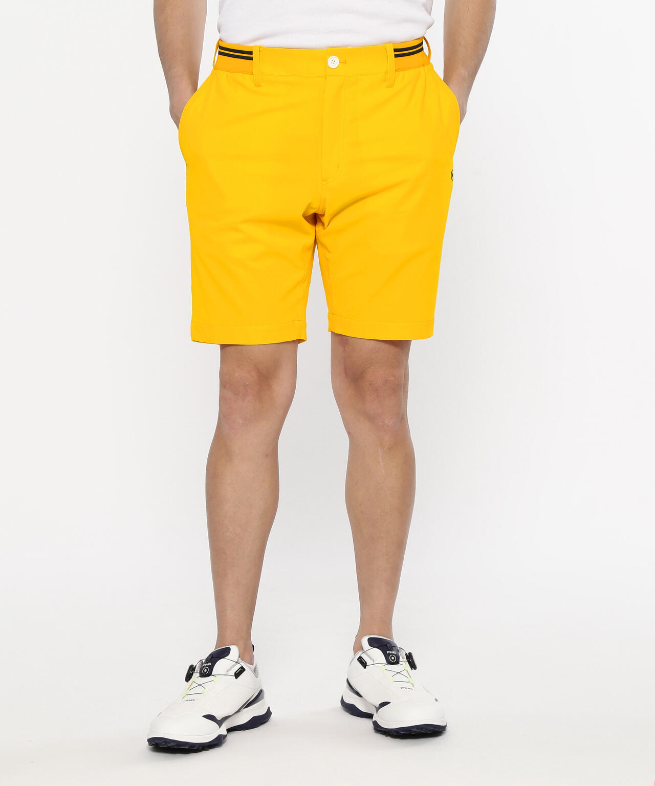 【PING APPAREL】サライテック二重織ショートパンツ ＜NATIVE＞ (MENS)