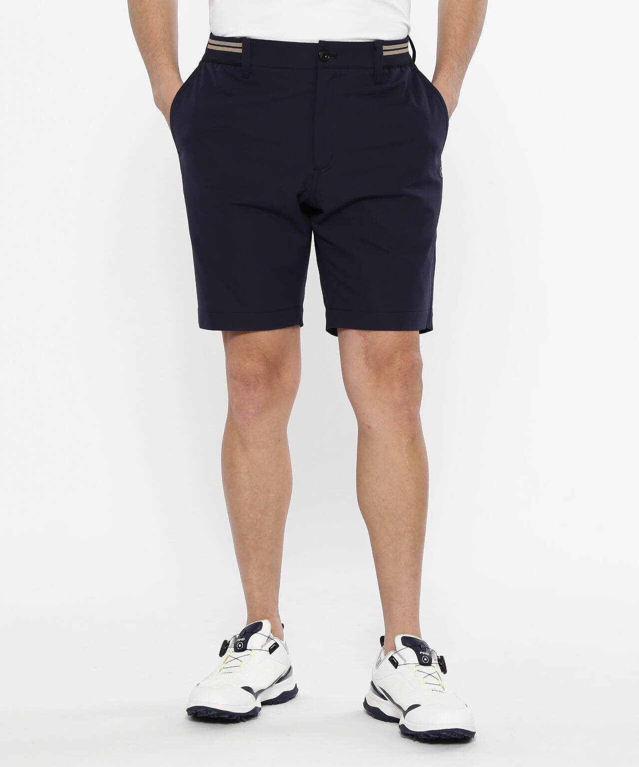 【PING APPAREL】サライテック二重織ショートパンツ ＜NATIVE＞ (MENS)
