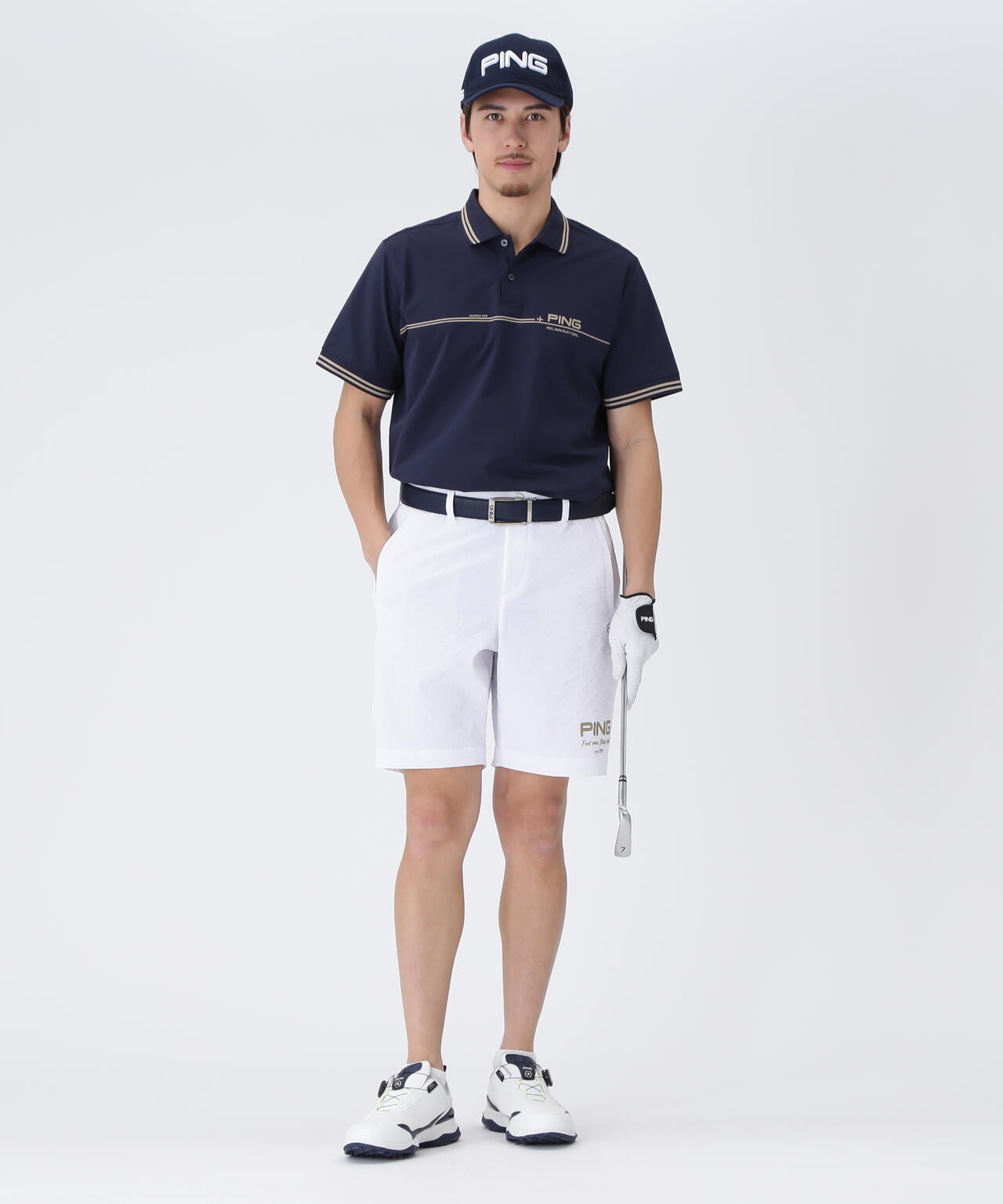 【PING APPAREL】全方向ストレッチサッカーショートパンツ ＜NATIVE＞ (MENS)