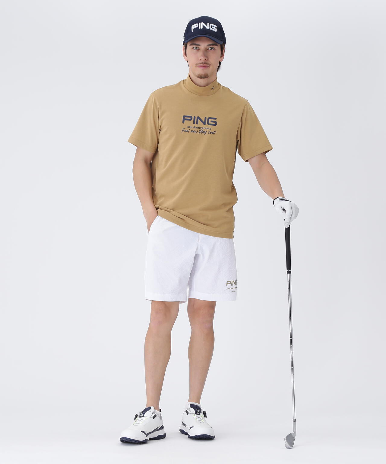【PING APPAREL】全方向ストレッチサッカーショートパンツ ＜NATIVE＞ (MENS)