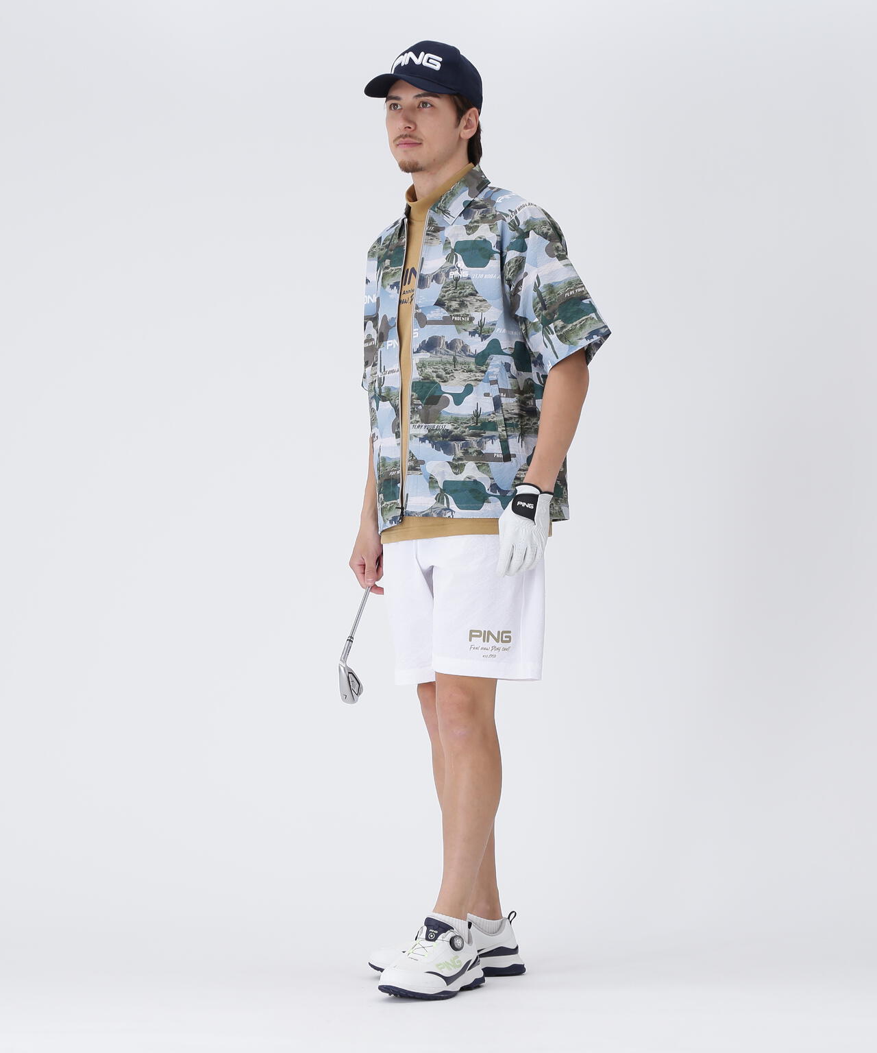 【PING APPAREL】全方向ストレッチサッカーショートパンツ ＜NATIVE＞ (MENS)