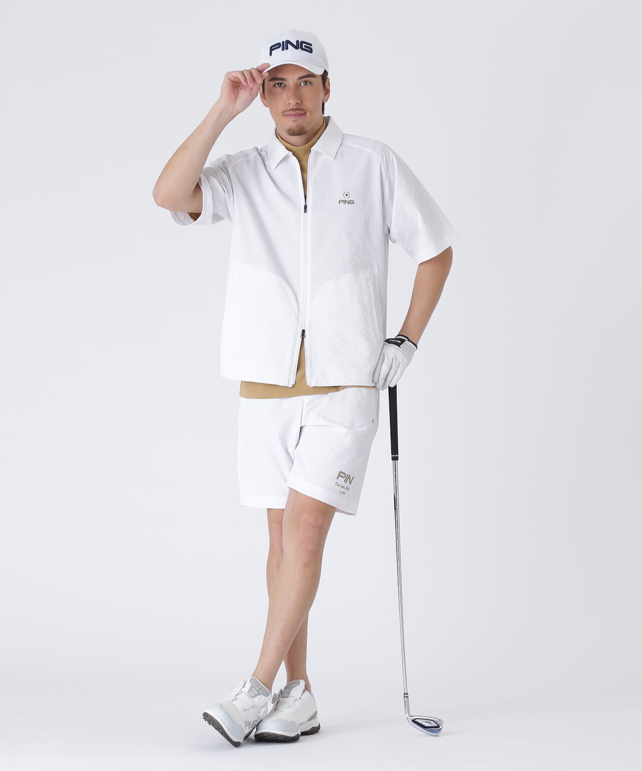 【PING APPAREL】全方向ストレッチサッカーショートパンツ ＜NATIVE＞ (MENS)