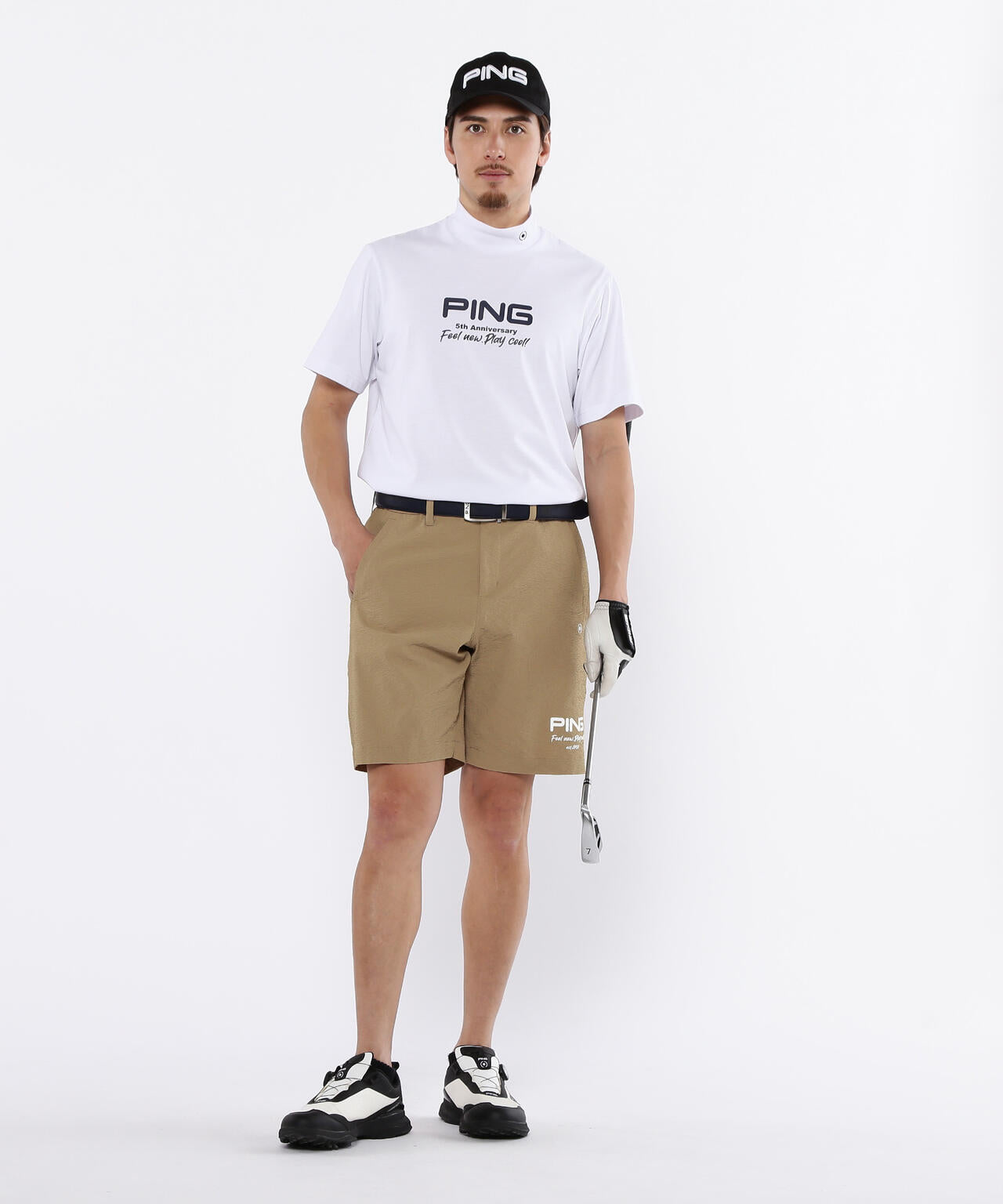 【PING APPAREL】全方向ストレッチサッカーショートパンツ ＜NATIVE＞ (MENS)