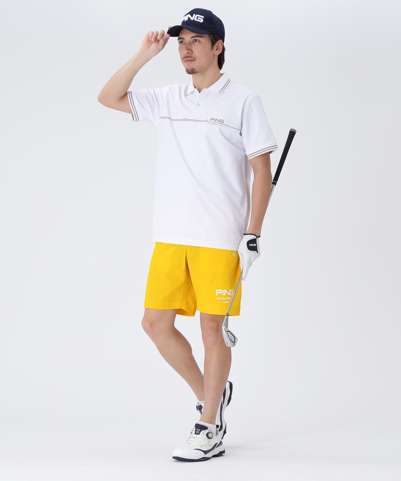 【PING APPAREL】全方向ストレッチサッカーショートパンツ ＜NATIVE＞ (MENS)