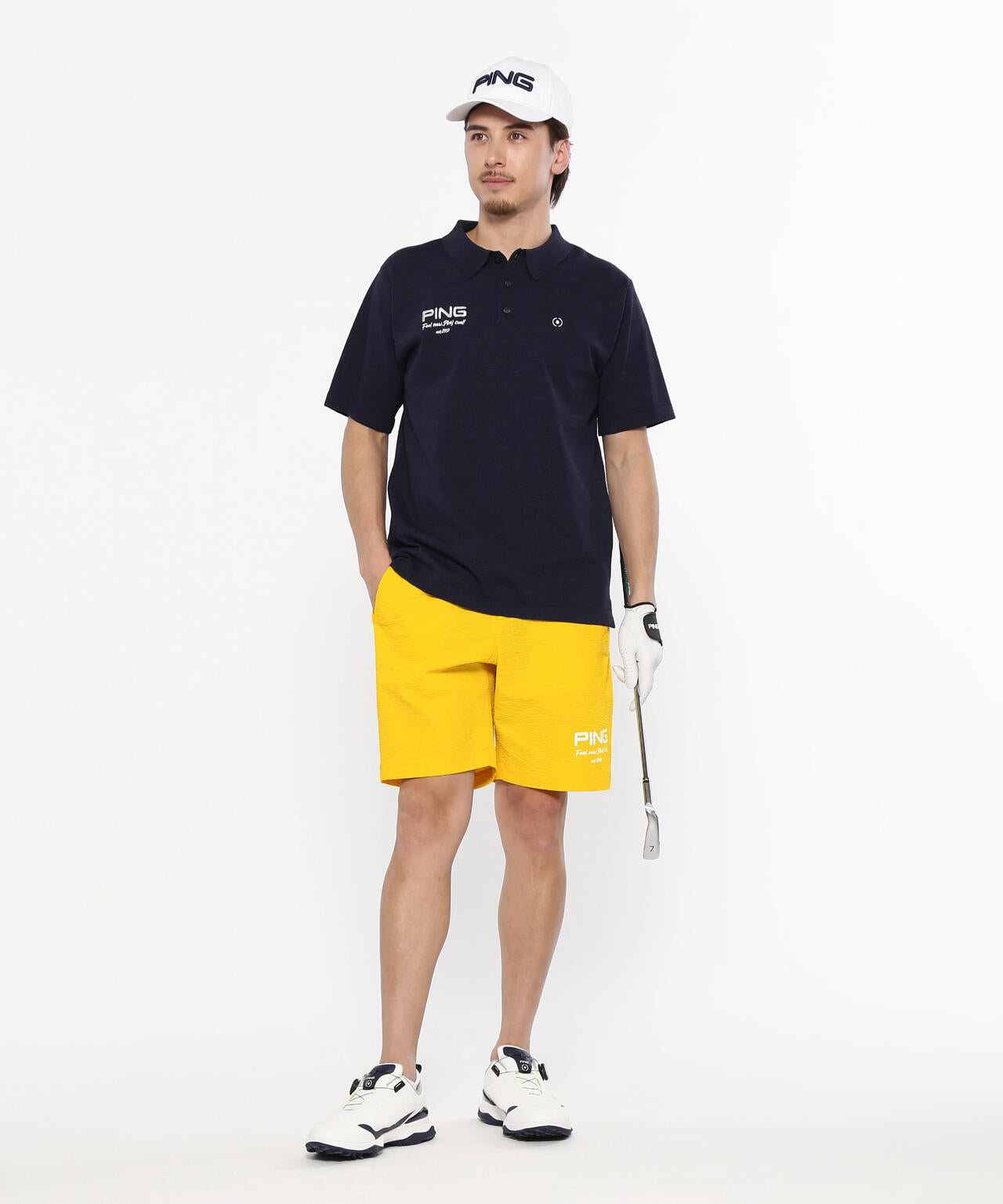【PING APPAREL】全方向ストレッチサッカーショートパンツ ＜NATIVE＞ (MENS)