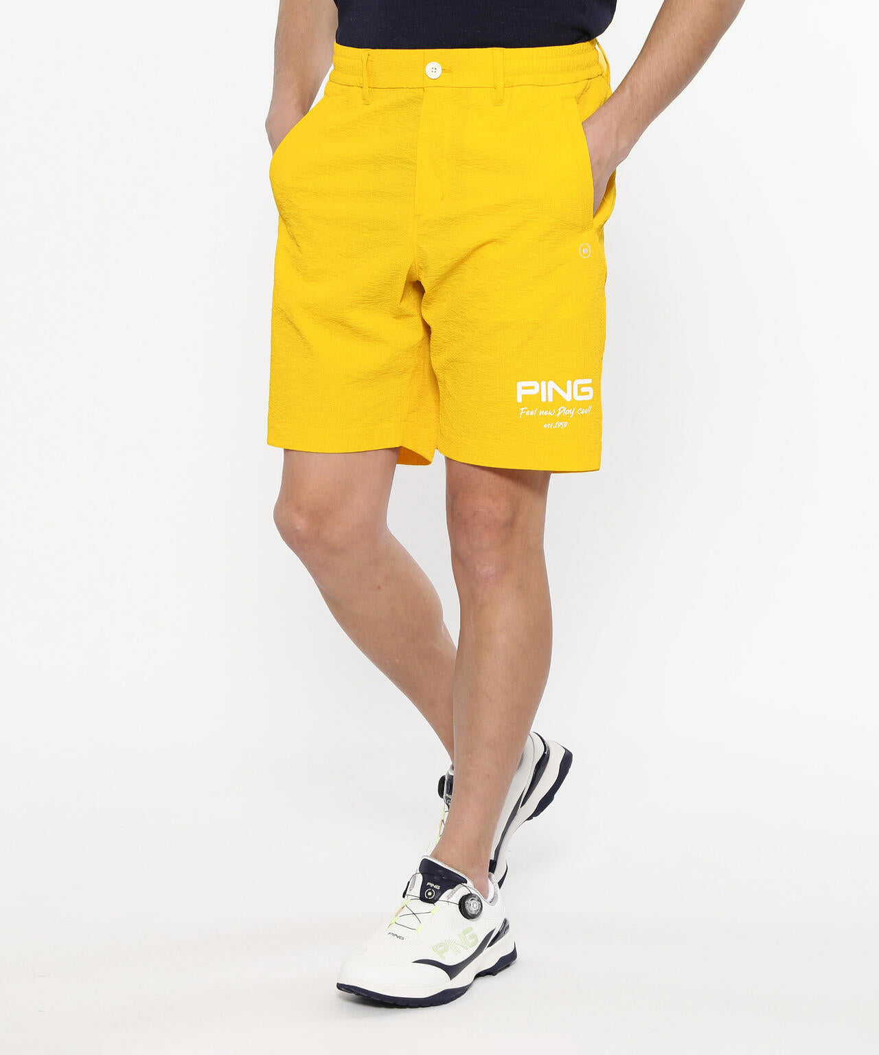 【PING APPAREL】全方向ストレッチサッカーショートパンツ ＜NATIVE＞ (MENS)