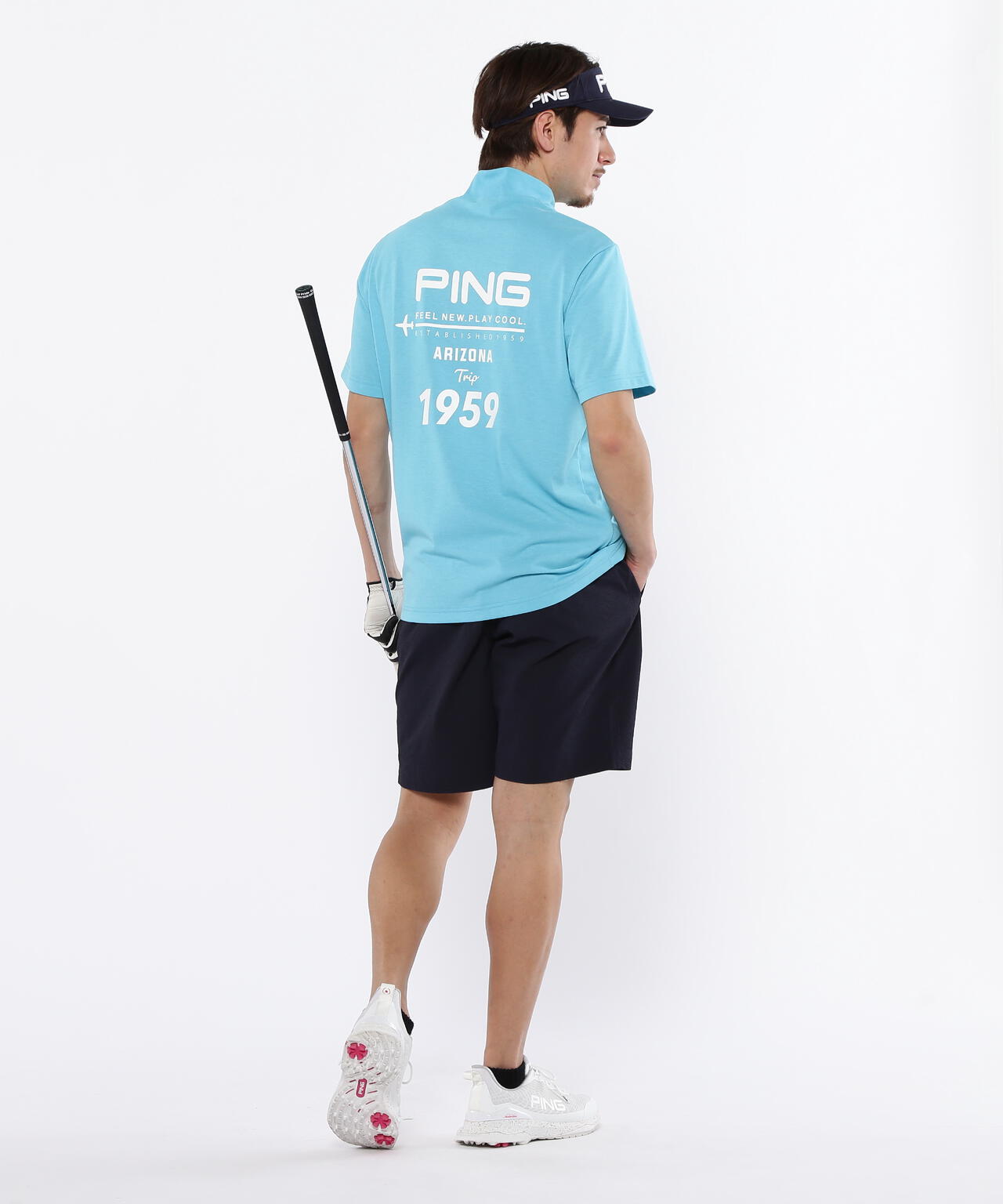 【PING APPAREL】全方向ストレッチサッカーショートパンツ ＜NATIVE＞ (MENS)