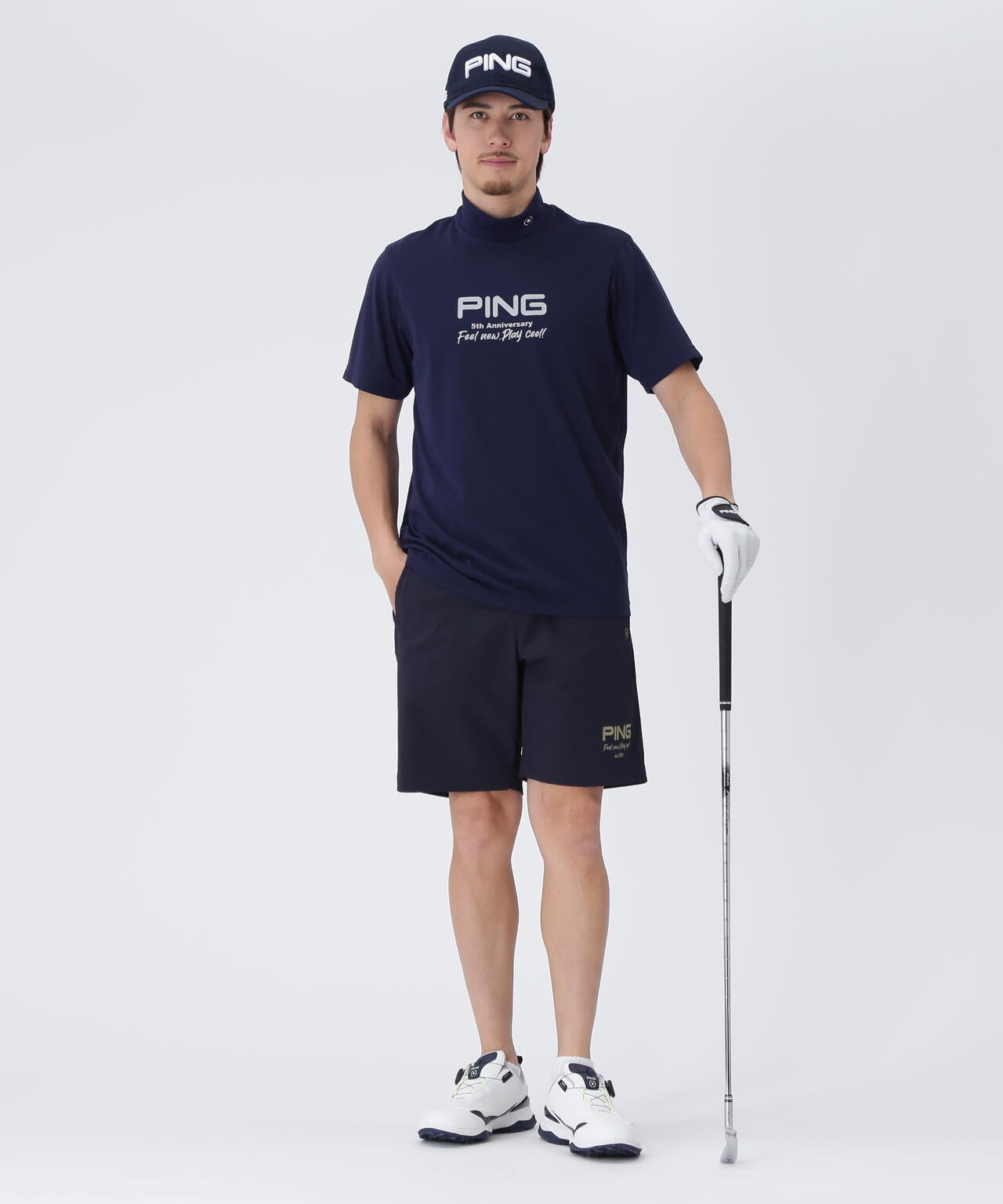 【PING APPAREL】全方向ストレッチサッカーショートパンツ ＜NATIVE＞ (MENS)