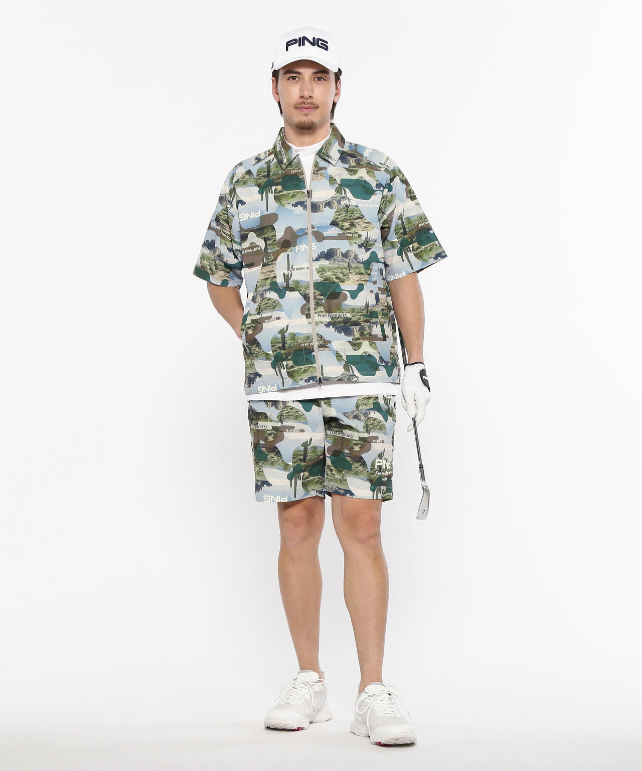 【PING APPAREL】全方向ストレッチサッカーショートパンツ ＜NATIVE＞ (MENS)