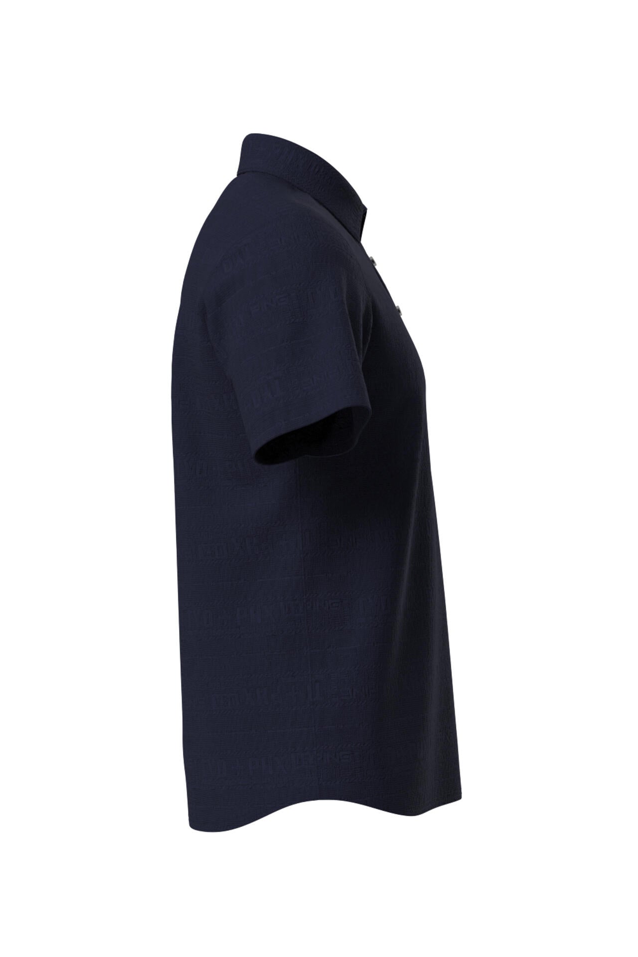【PING APPAREL】チケット柄ジャガード半袖ポロシャツ ＜NATIVE＞ (MENS)