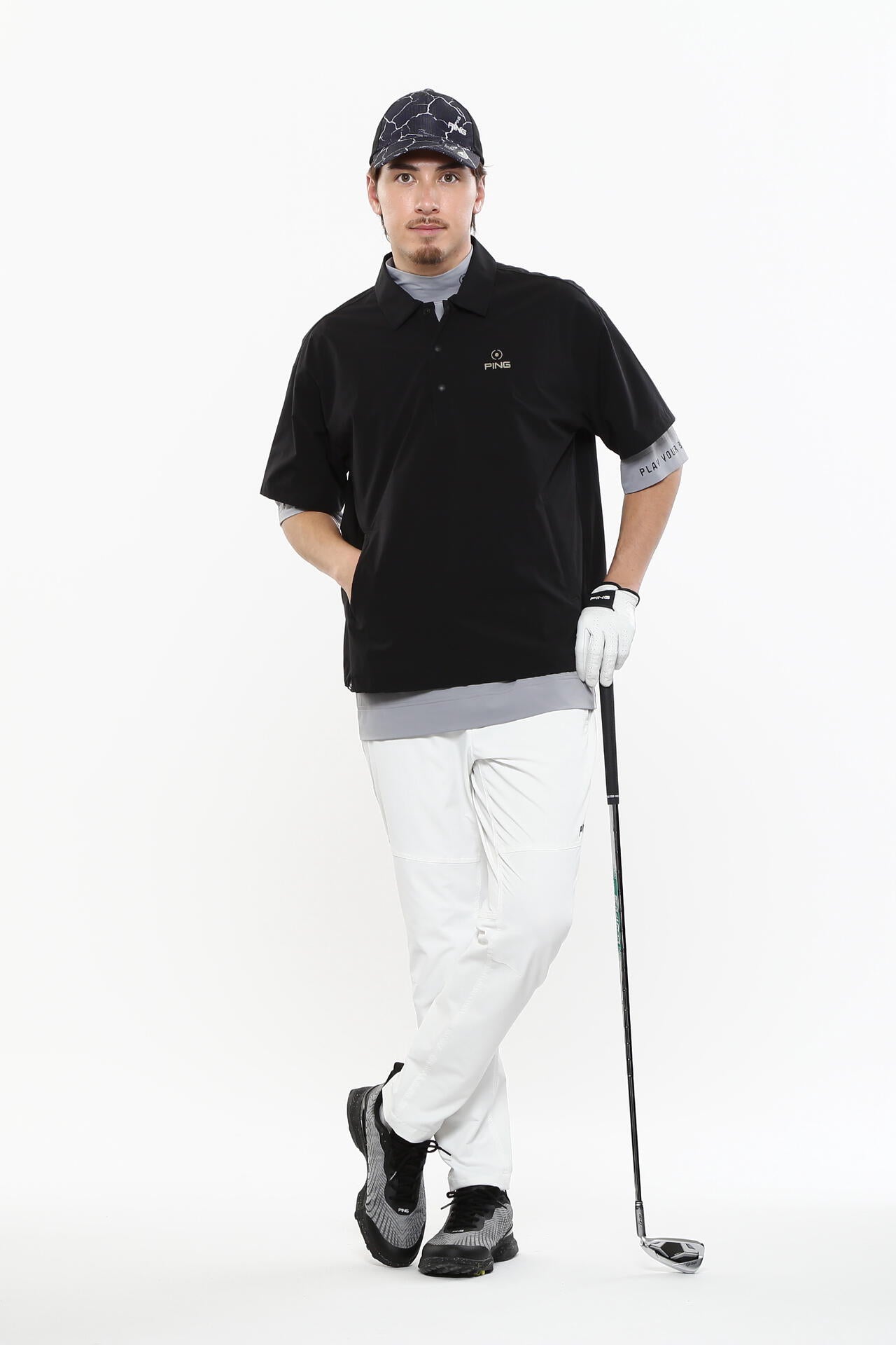 【PING APPAREL】レイヤードツインセット ＜PERFORMANCE＞ (MENS)