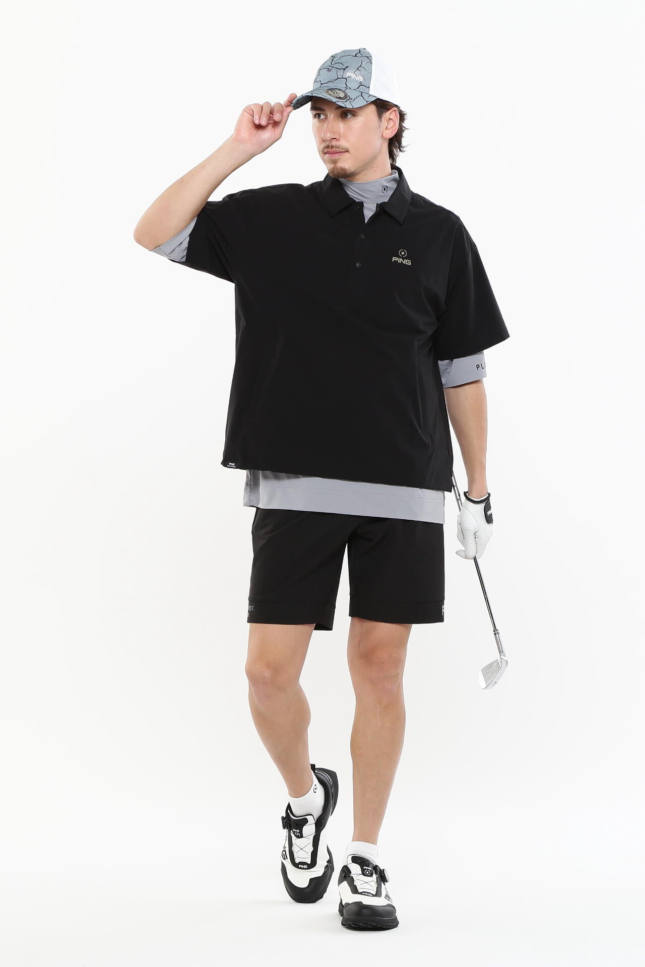【PING APPAREL】レイヤードツインセット ＜PERFORMANCE＞ (MENS)