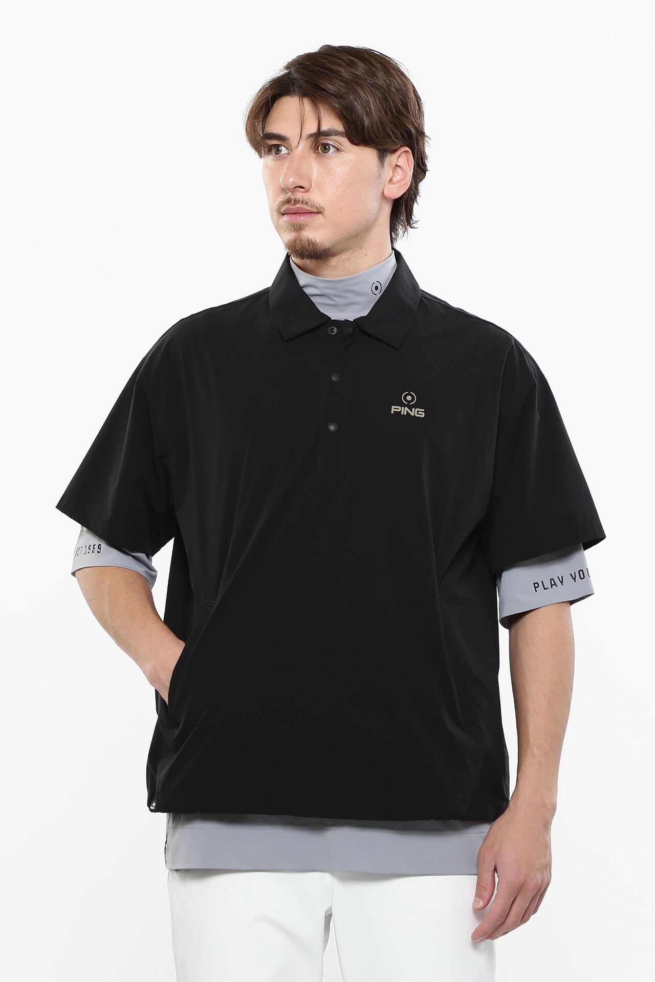 【PING APPAREL】レイヤードツインセット ＜PERFORMANCE＞ (MENS)