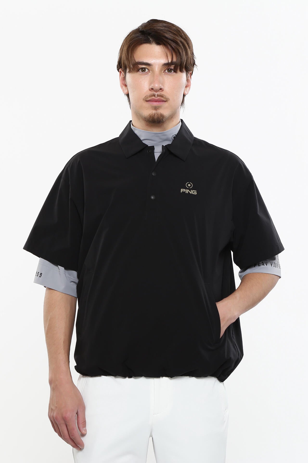 【PING APPAREL】レイヤードツインセット ＜PERFORMANCE＞ (MENS)