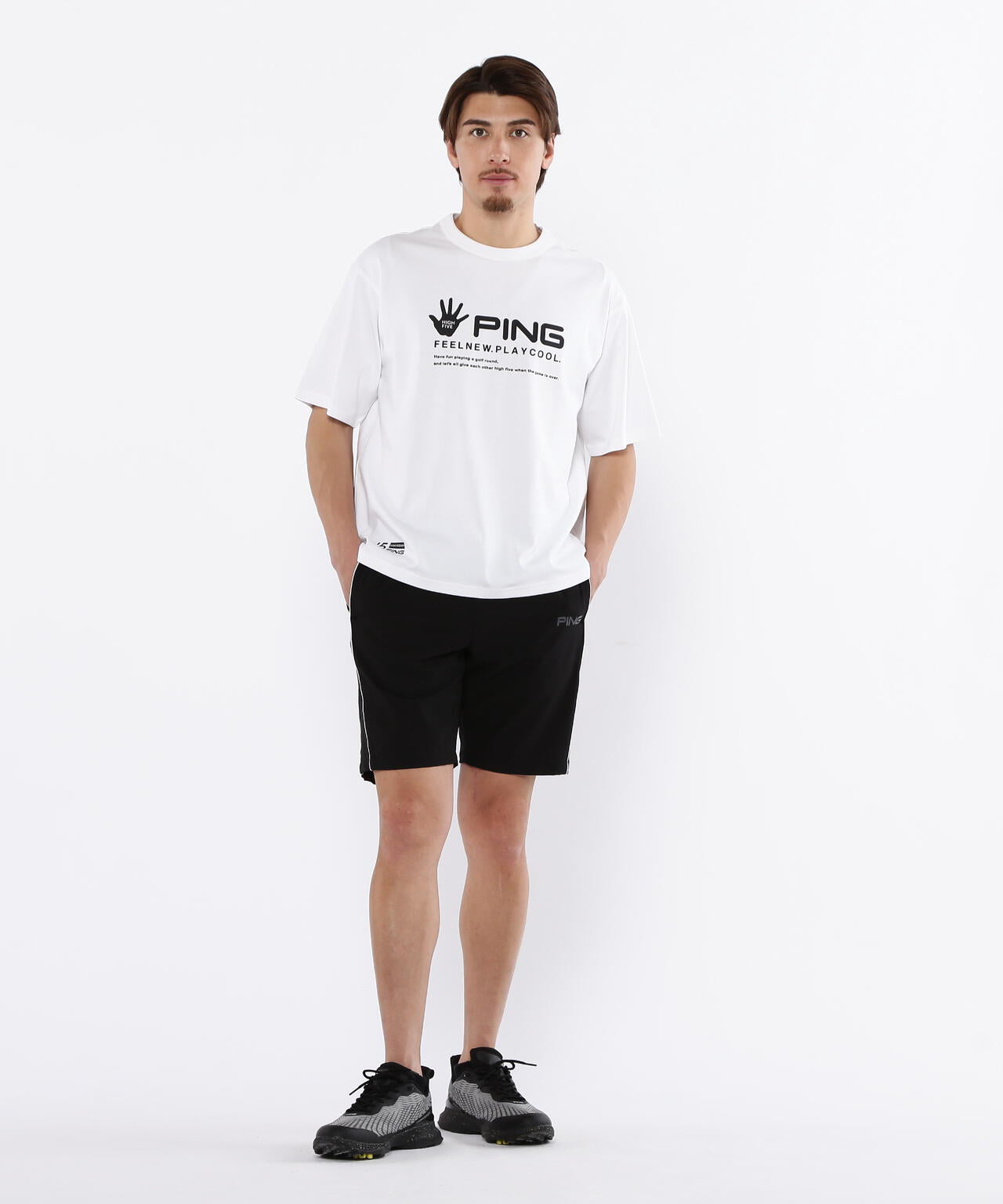 【PING APPAREL】TC天竺 半袖Ｔシャツ ＜NATIVE＞ (MENS)
