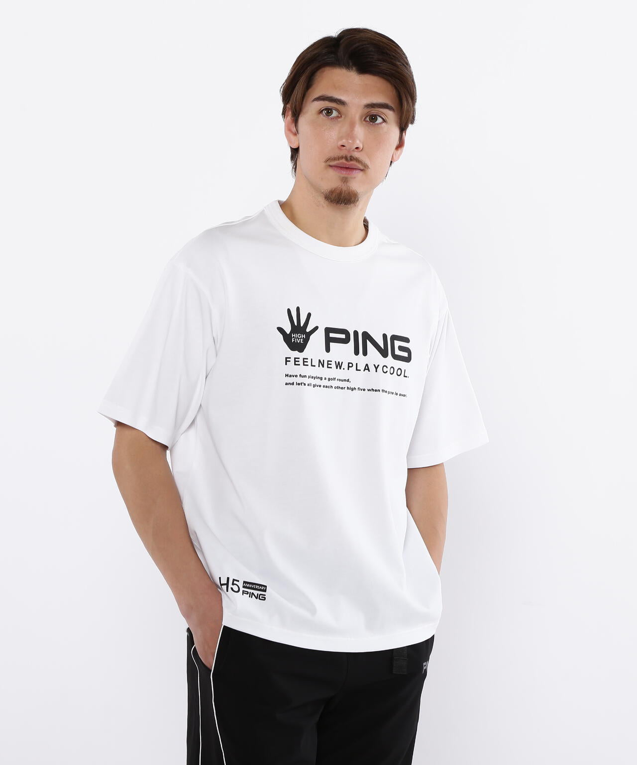 【PING APPAREL】TC天竺 半袖Ｔシャツ ＜NATIVE＞ (MENS)