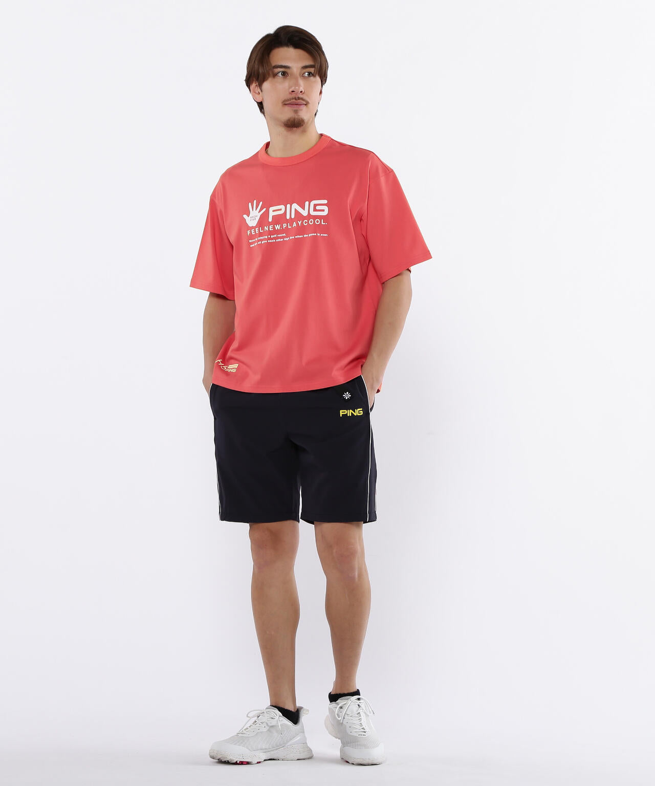 【PING APPAREL】TC天竺 半袖Ｔシャツ ＜NATIVE＞ (MENS)