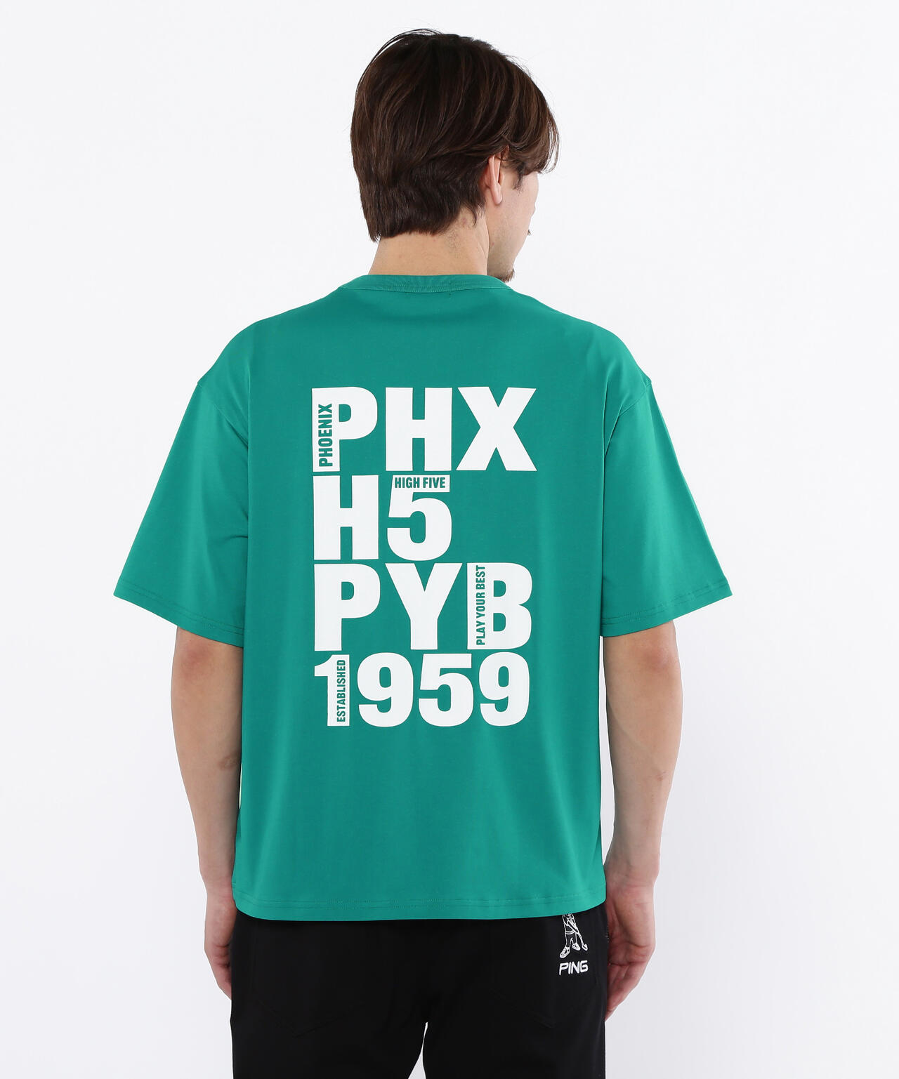 【PING APPAREL】TC天竺 半袖Ｔシャツ ＜NATIVE＞ (MENS)