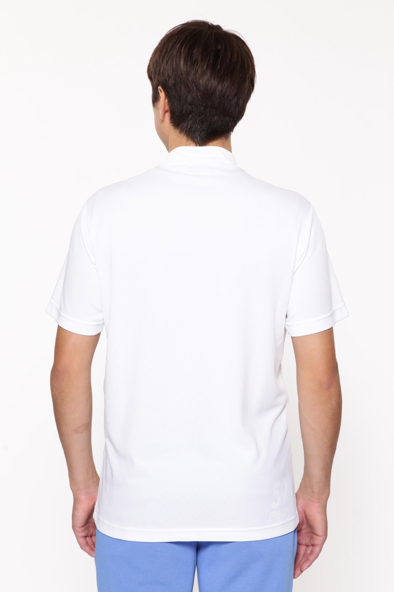 【PING APPAREL】ダブルメッシ半袖ハイネックカットソー ＜EARLY SPRING＞ (MENS)